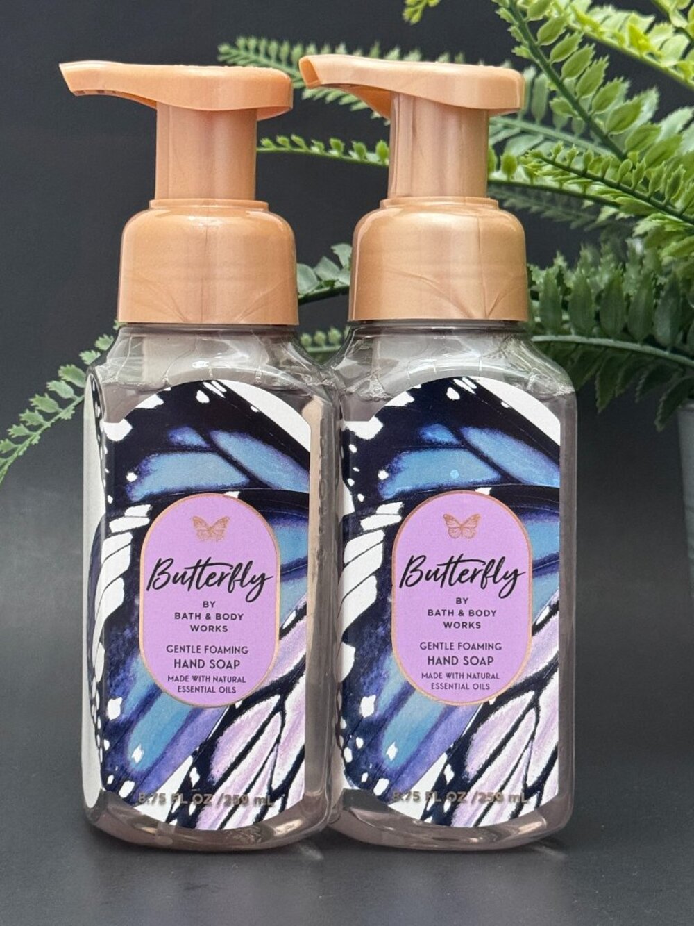 Bath & Body Works BBW Butterfly Gentle Foaming Hand Soaps X 2